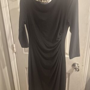 Ralph Lauren Black Long Sleeve Dress